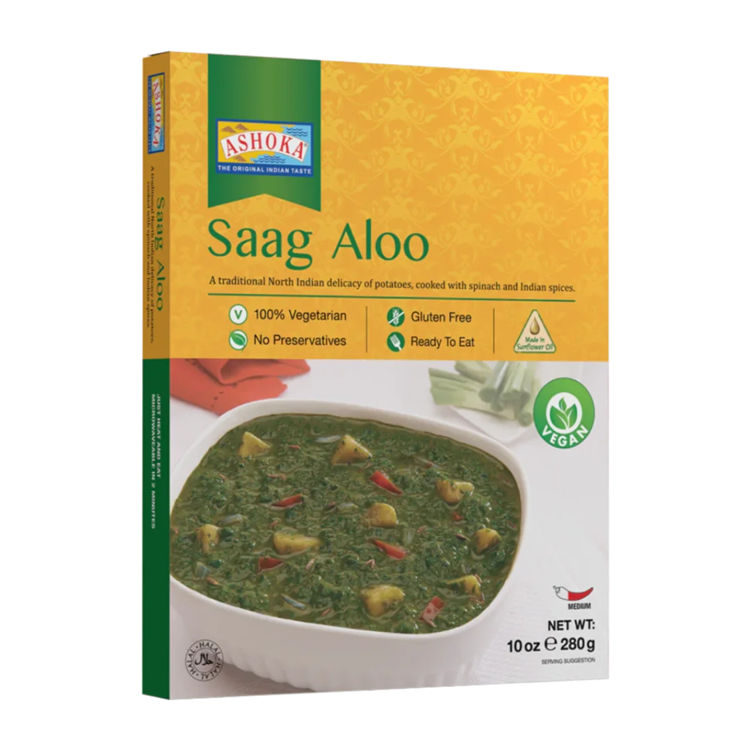 Ashoka Ashoka Ready To Eat Saag Aloo 280g 280g